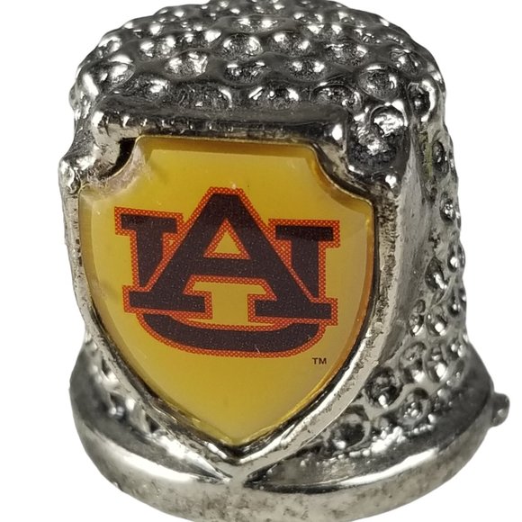 Vintage Lot of Six, Ceramic, Porcelain, and Metal Sewing Thimble Collection - Picture 13 of 15